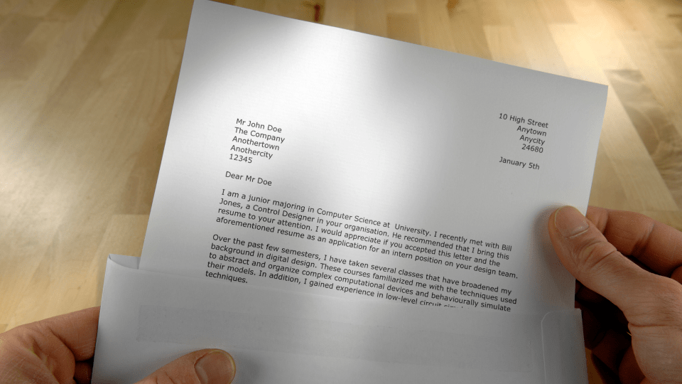 AI Cover Letter Example